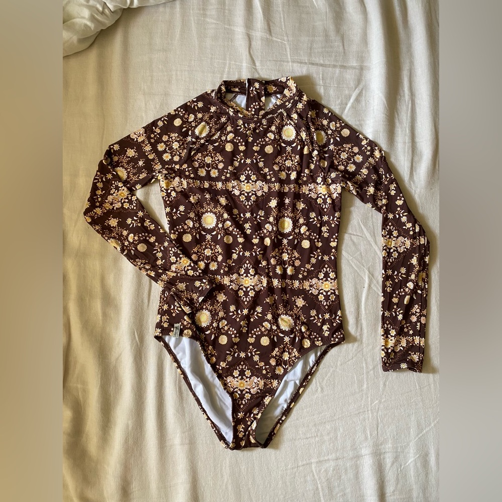 Rhythm Swimwear long sleeve one piece